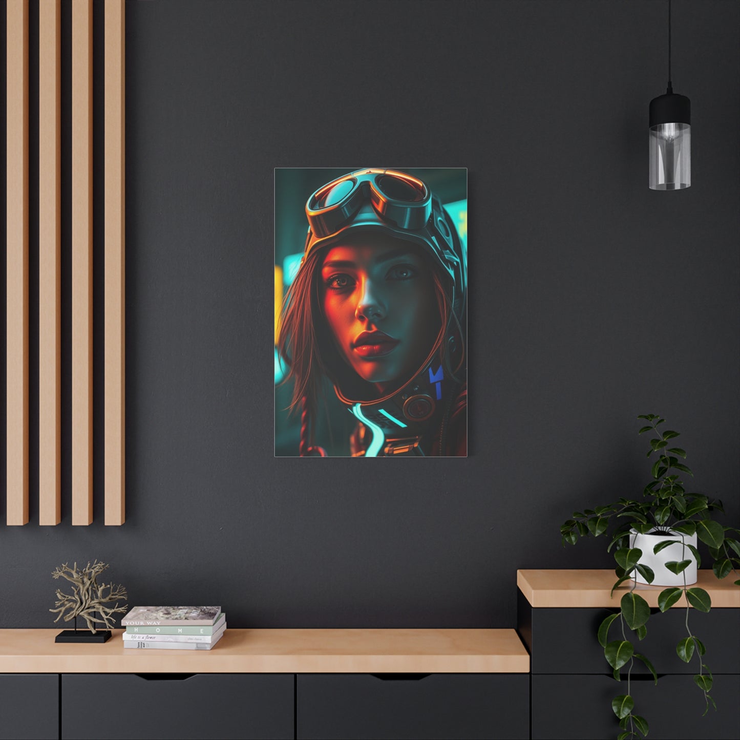 Masterpiece Cyberpunk Art Vision Wall Art & Canvas Print