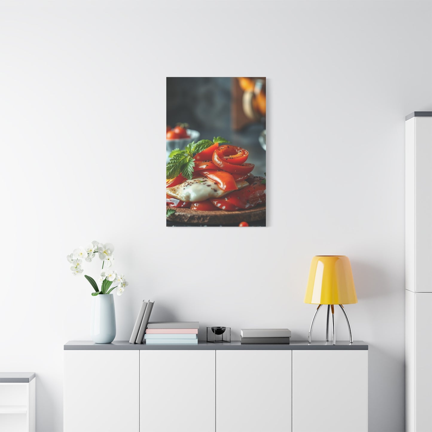 Vision Italian Food Art Art Wall Art & Canvas Print