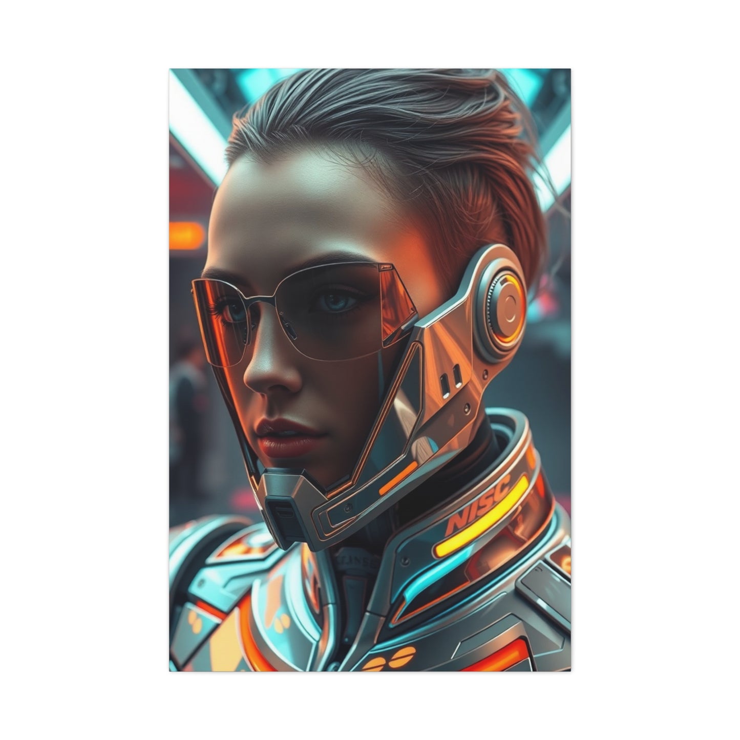 Futuristic Art Refined Canvas Wall Art & Canvas Print