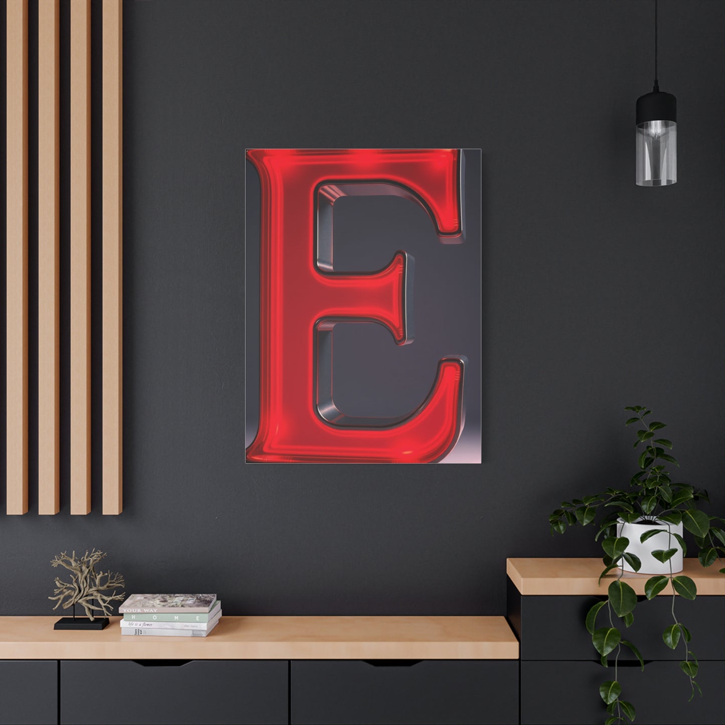 Masterpiece The Letter E - Art Vision Wall Art & Canvas Print