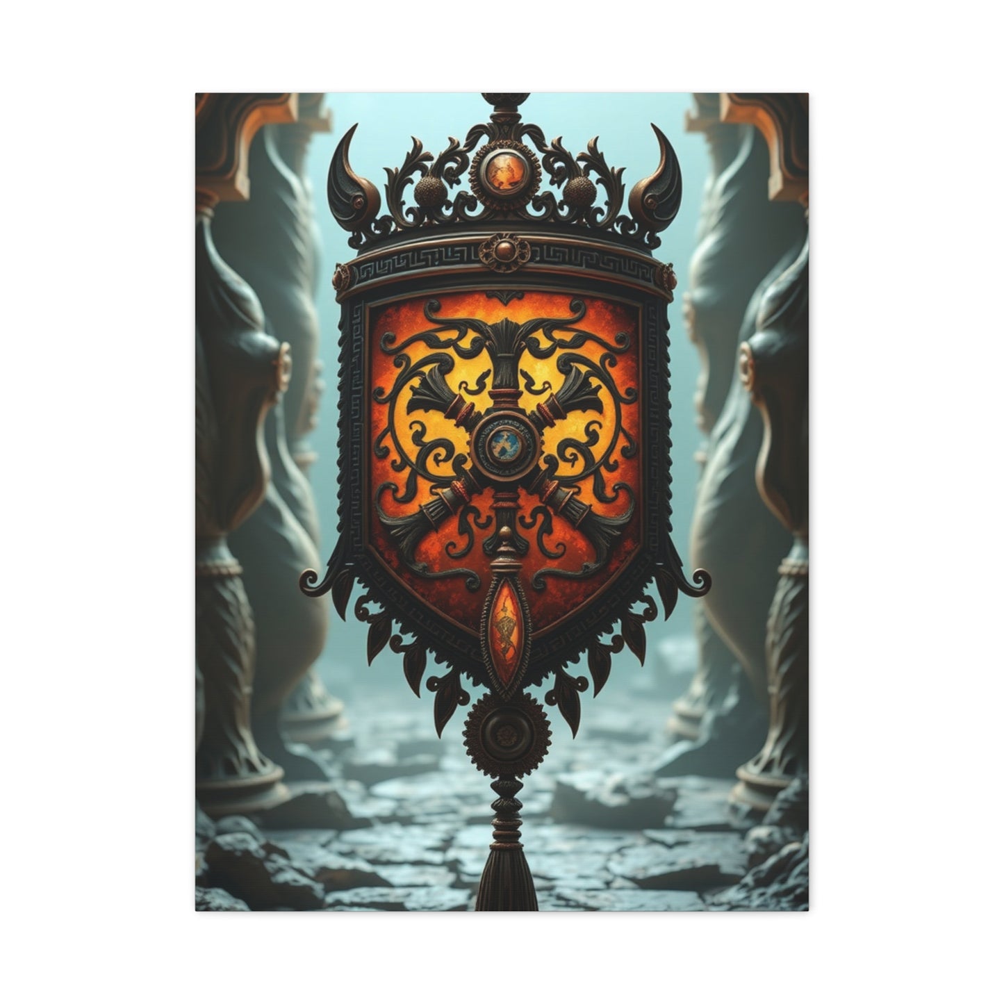 Archaic Elegance Wall Piece