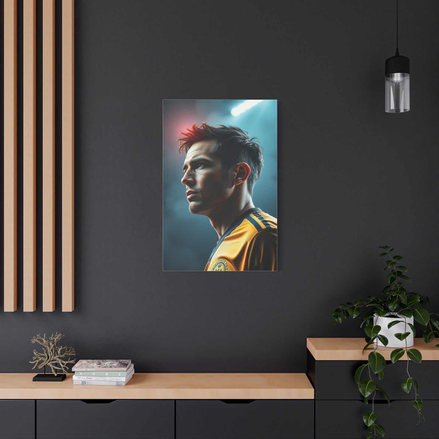 Vision Soccer Art Art Wall Art & Canvas Print
