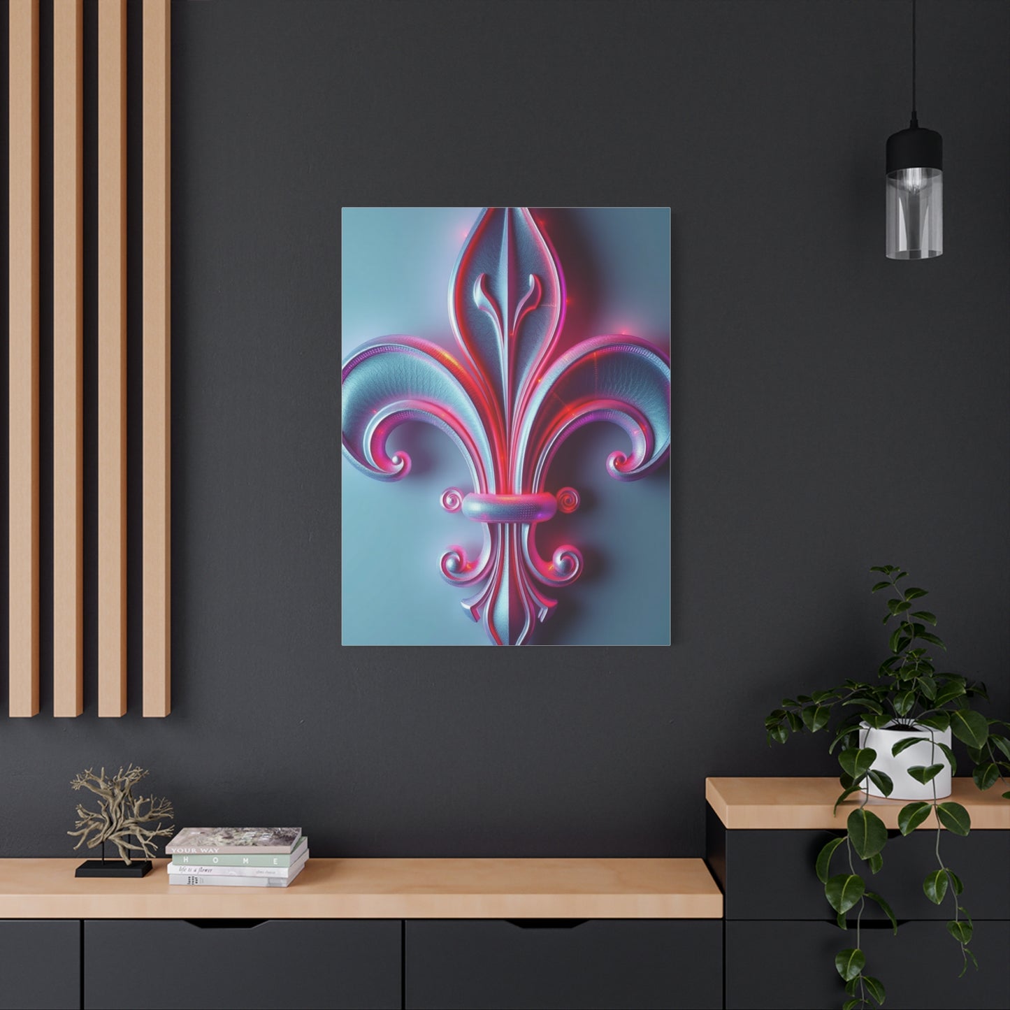 Noble Petal Emblem Canvas