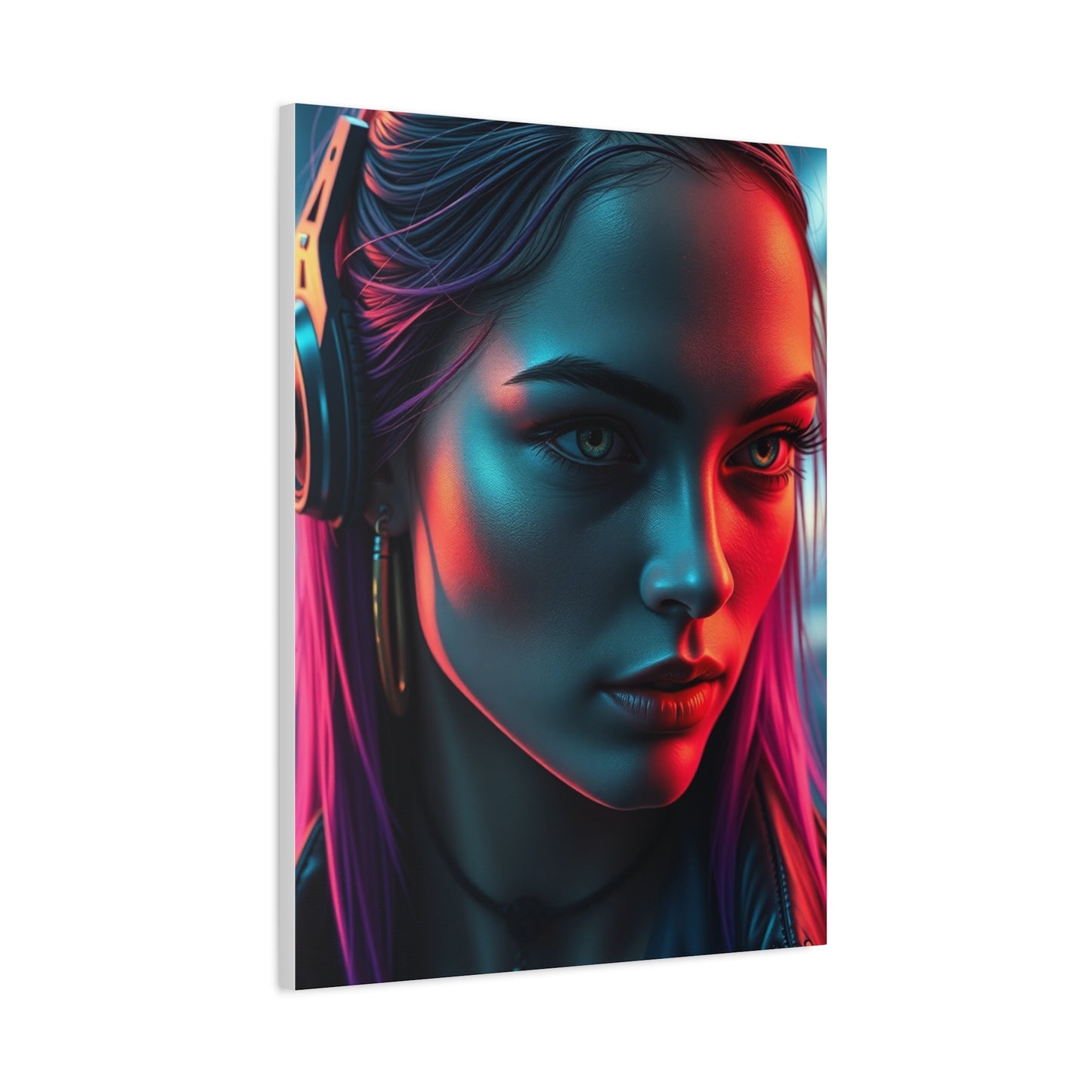 Neon Reverie Canvas