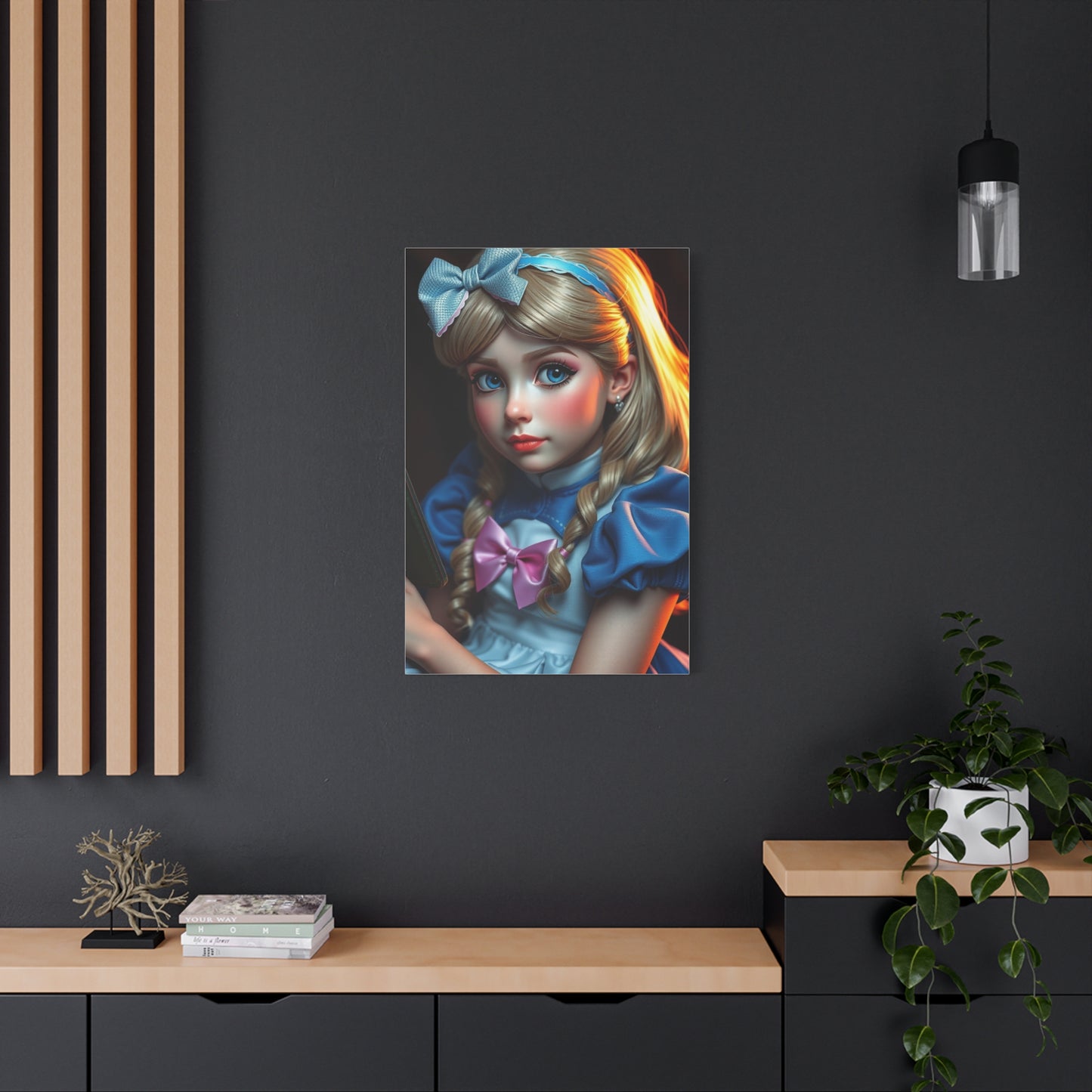Alice In Wonderland Characters Art Supreme Gallery Wall Art & Canvas Print