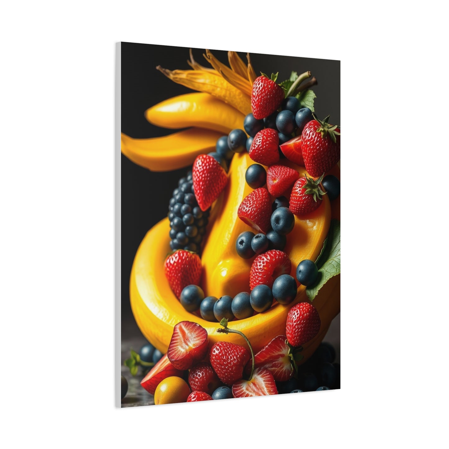 Vibrant Savoir-Fruit Canvas wall art & canvas print