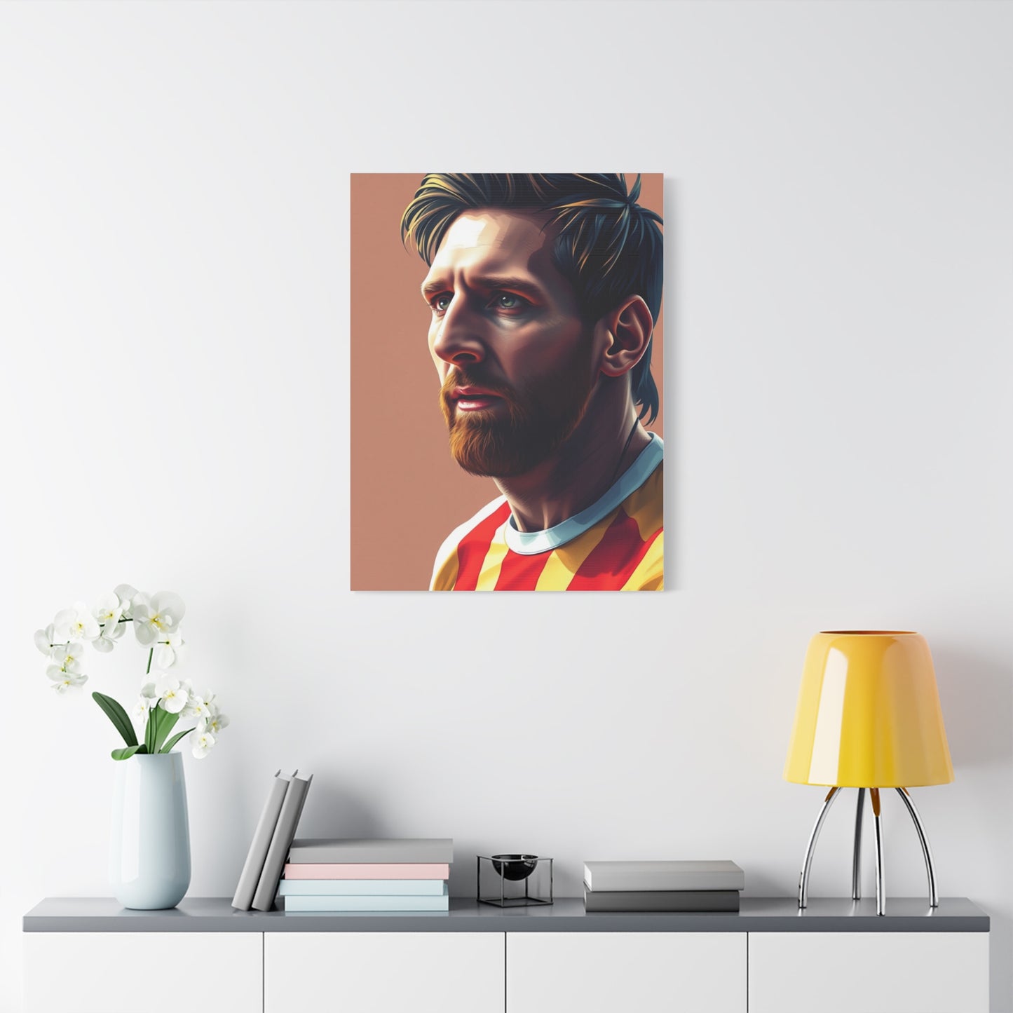 Lionel Messi: Canvas of Brilliance Wall Art & Canvas Print