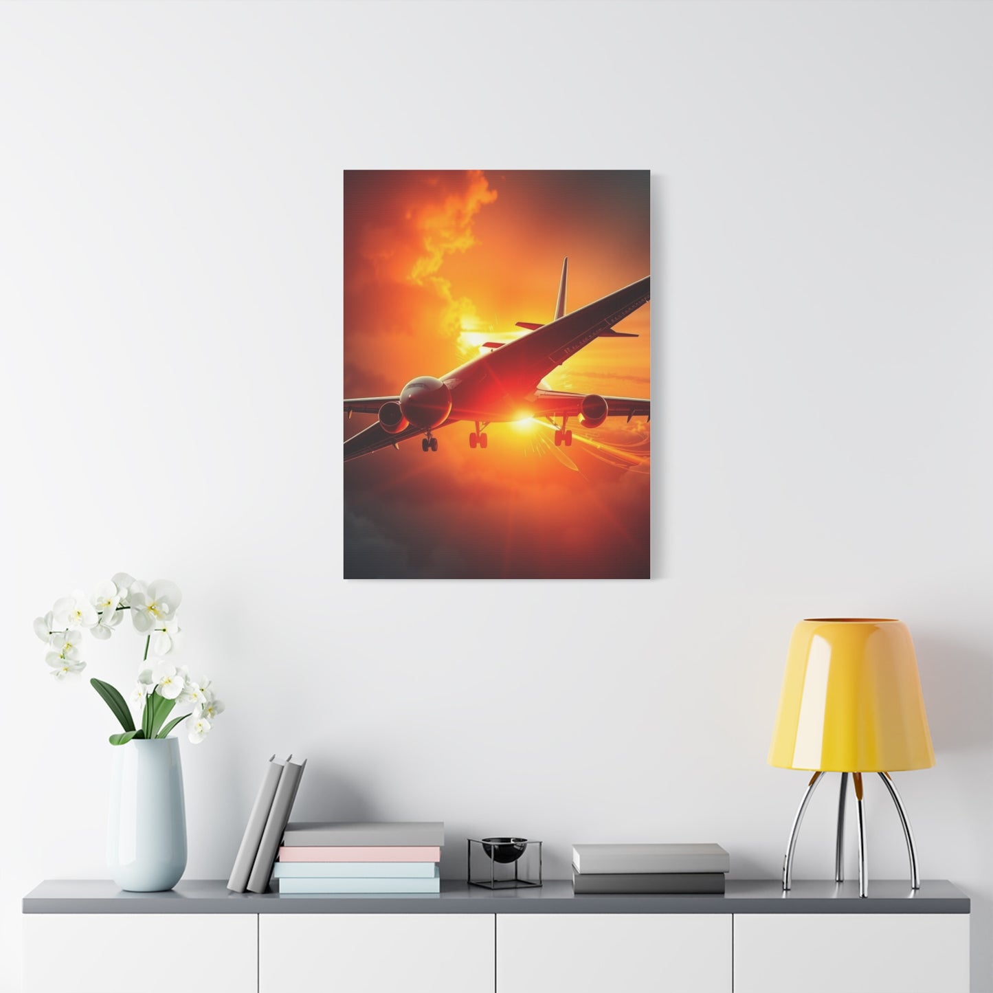 Vision Airplane Art Art Wall Art & Canvas Print
