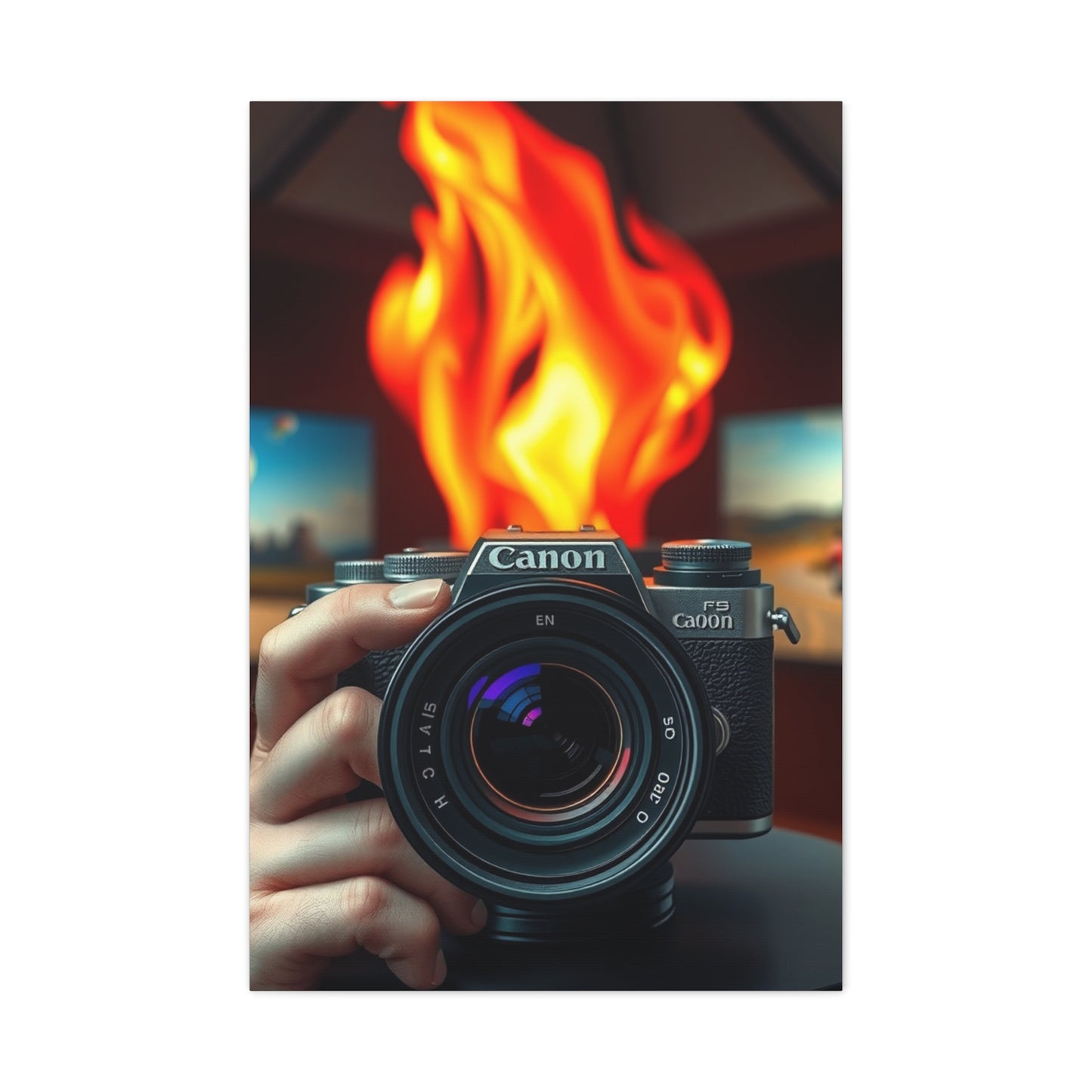 Ethereal Photo Artistry Plaque Wall Art & Canvas Print