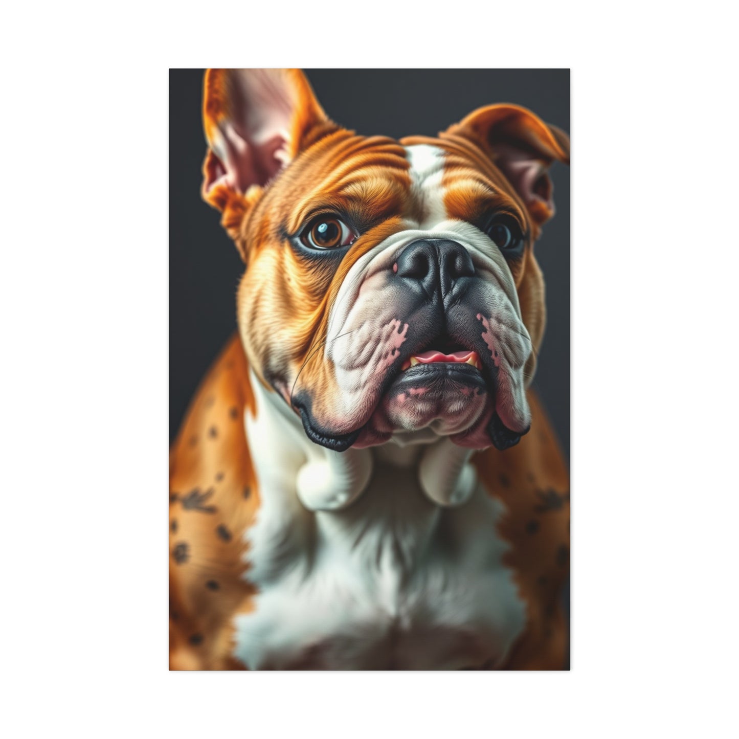 Bulldog Art Luxury Canvas Wall Art & Canvas Print