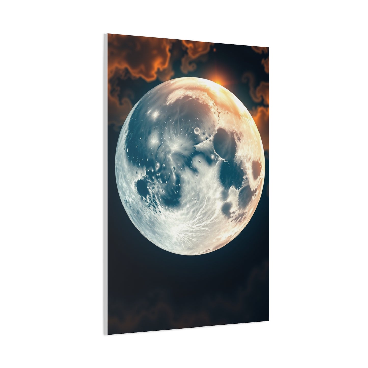 Moonlit Tranquility Canvas Wall Art & Canvas Print