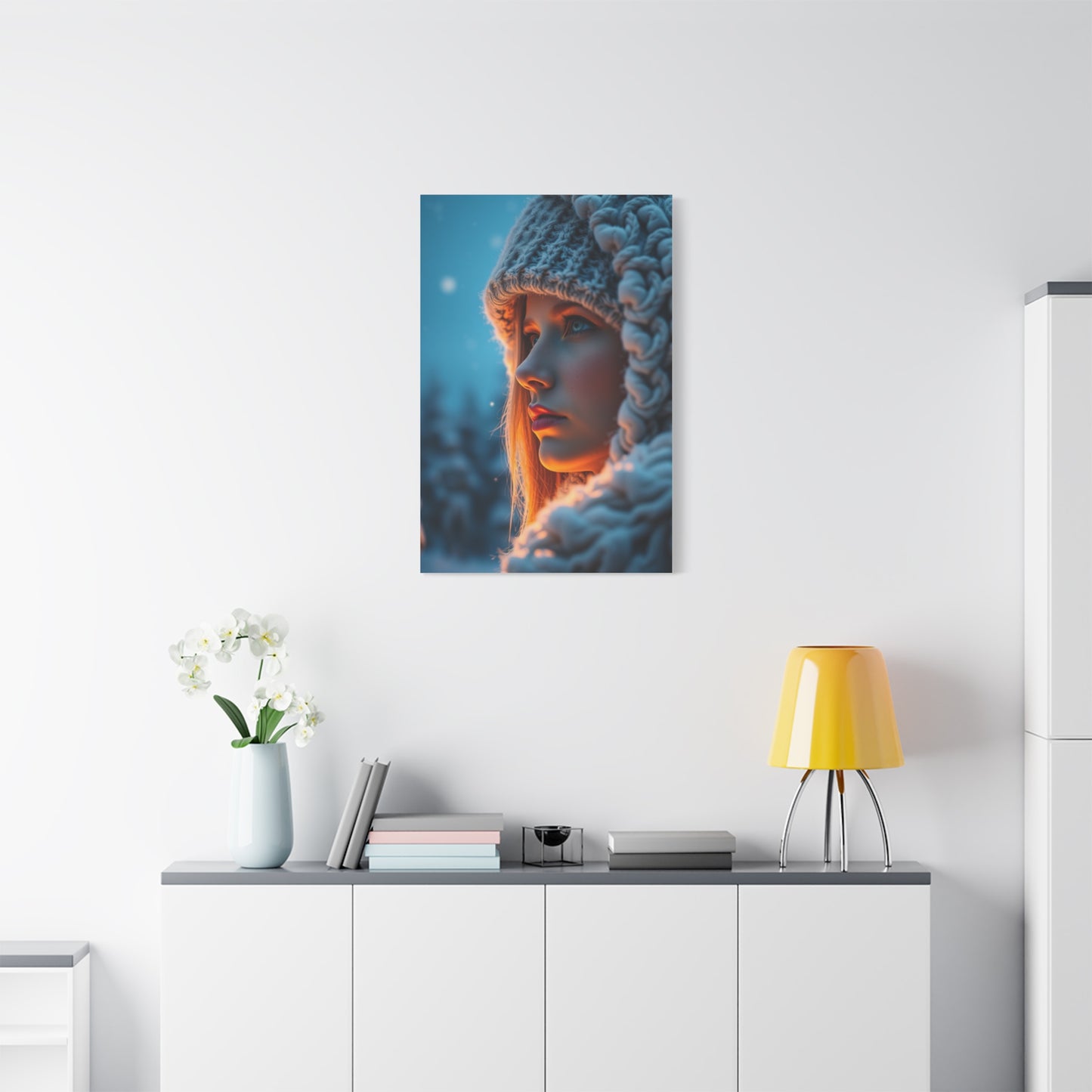 Ethereal Winter Panorama Wall Art & Canvas Print