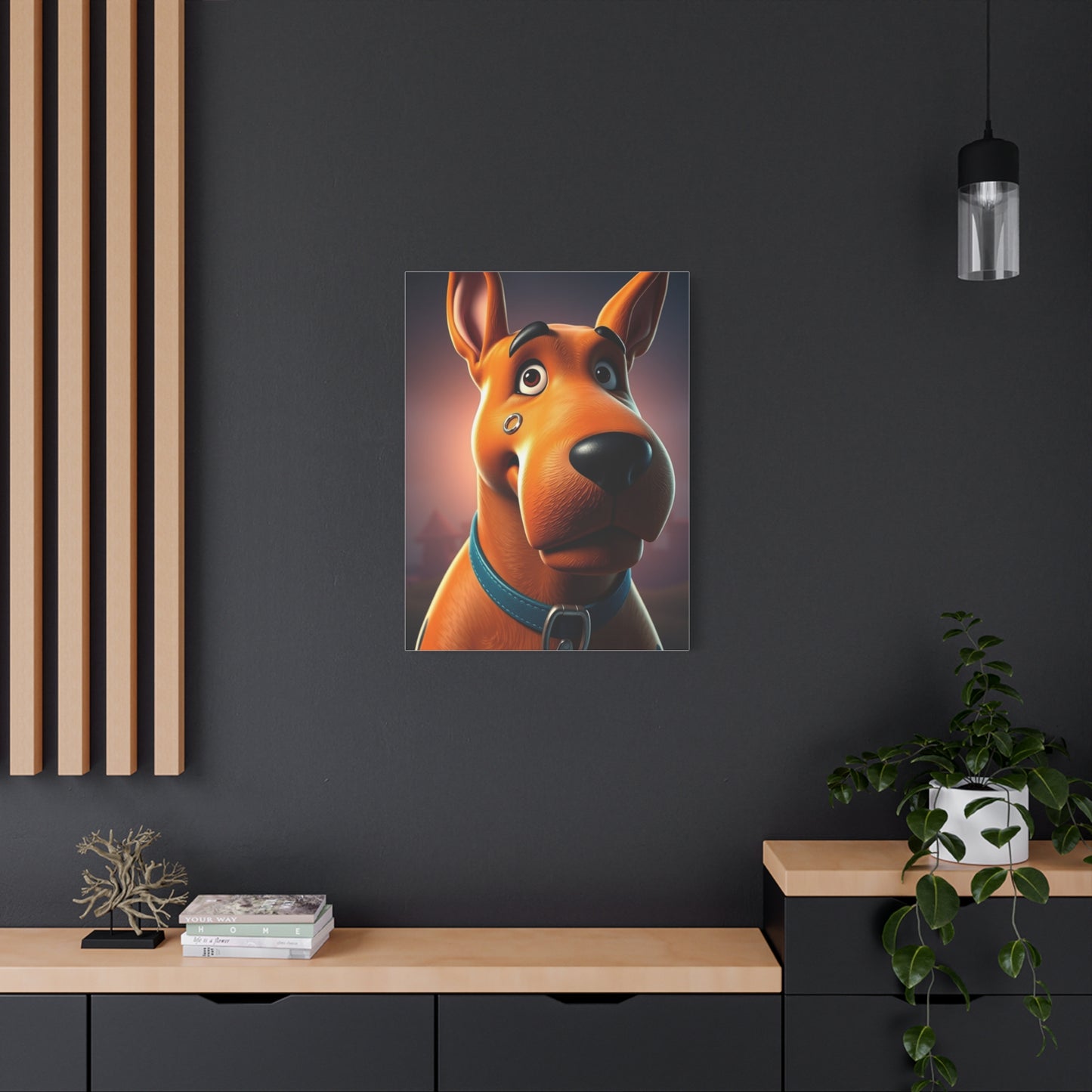 Supreme Scooby-Doo (TV Series) Characters Art Collection Wall Art & Canvas Print