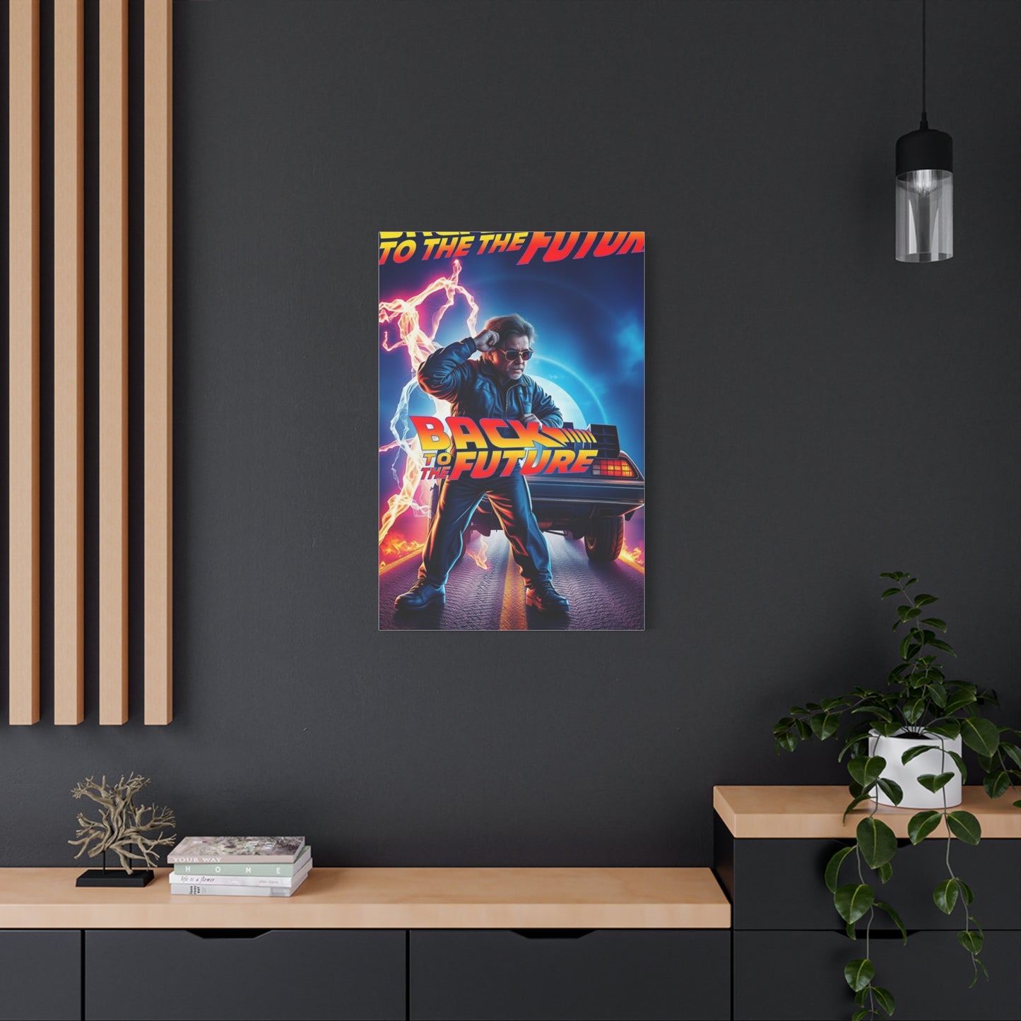 Back to the Future Art Refined Canvas Wall Art & Canvas Print