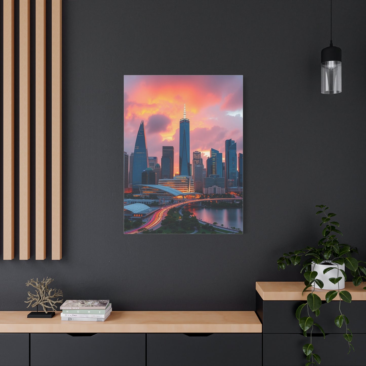 Supreme Houston Skylines Art Collection Wall Art & Canvas Print