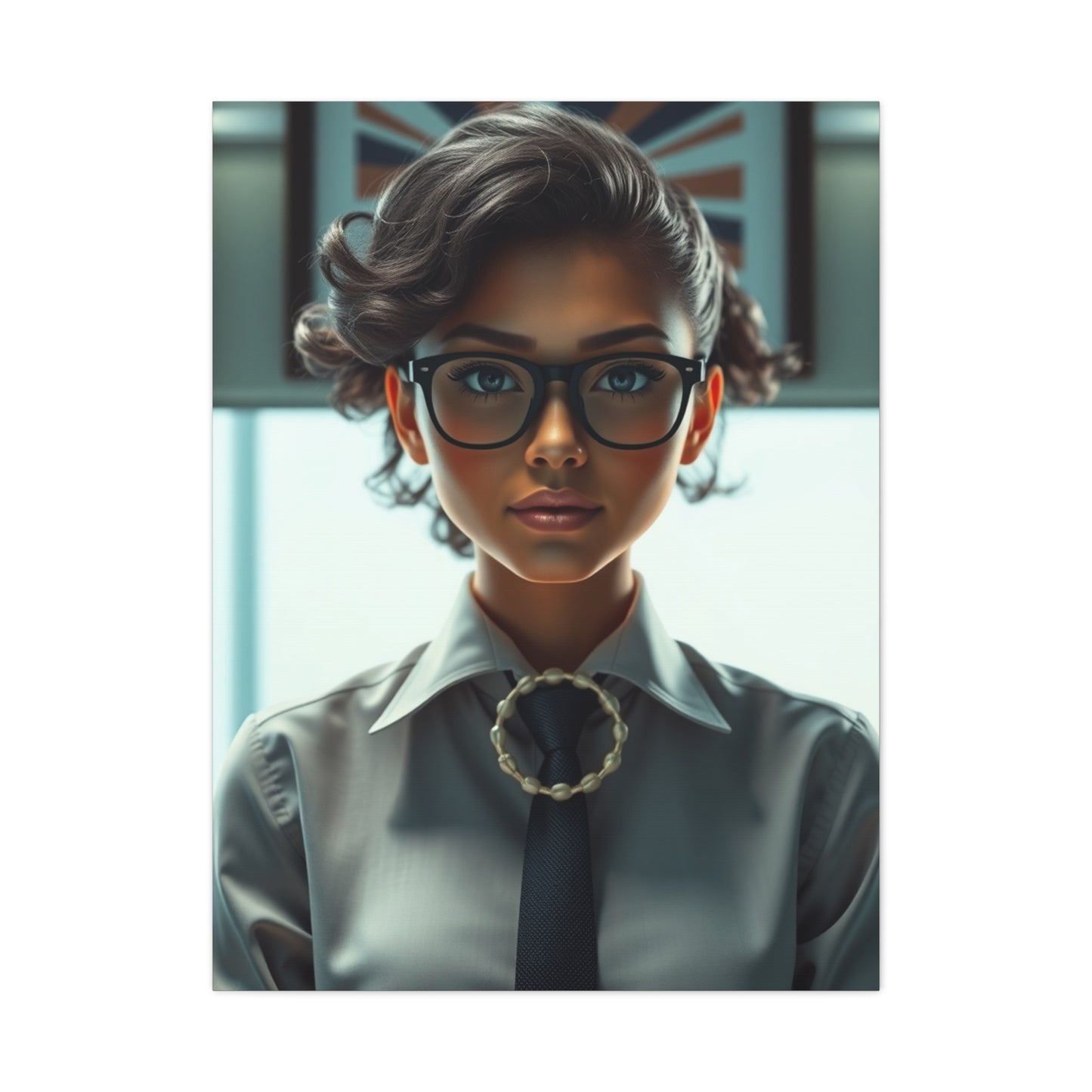 Opulent Office Masterpiece Wall Art & Canvas Print