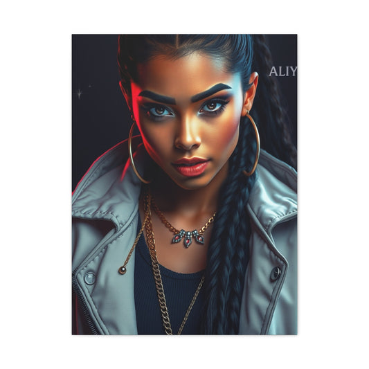 Supreme Aaliyah Art Collection Wall Art & Canvas Print