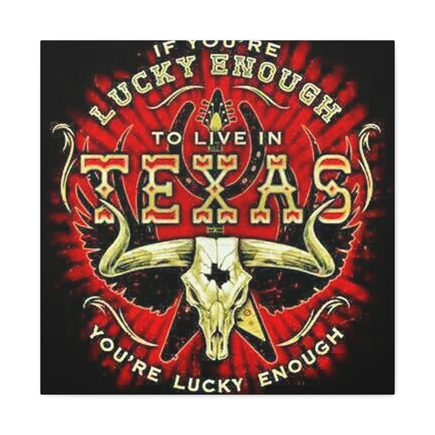 Texas Drawing Poster Wall Art & Canvas Prints