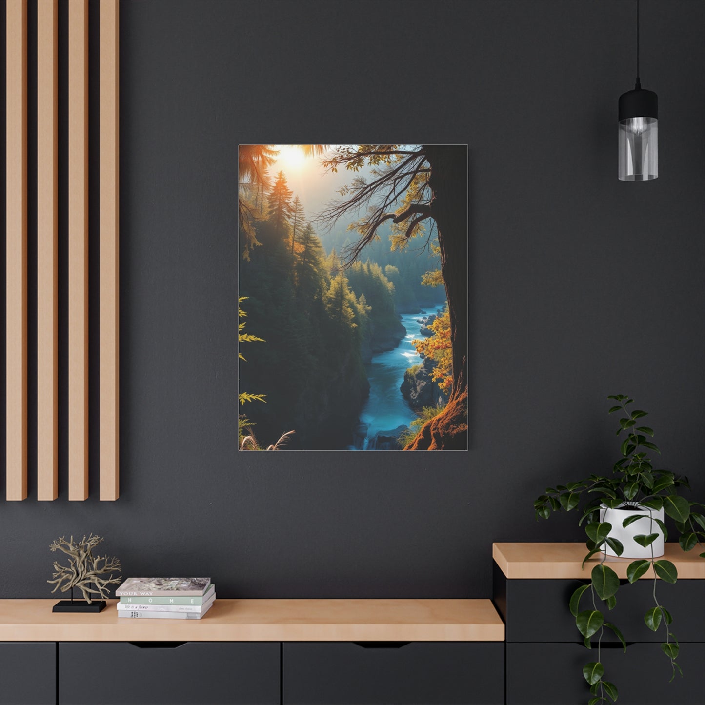 Sylvan Elegance Portrait Wall Art & Canvas Print