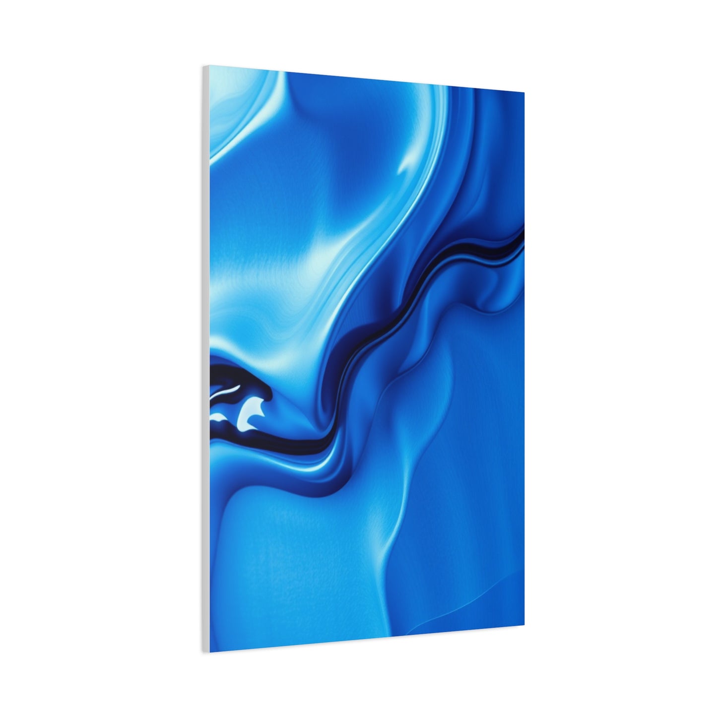 Blue Abstract Art Supreme Gallery Wall Art & Canvas Print
