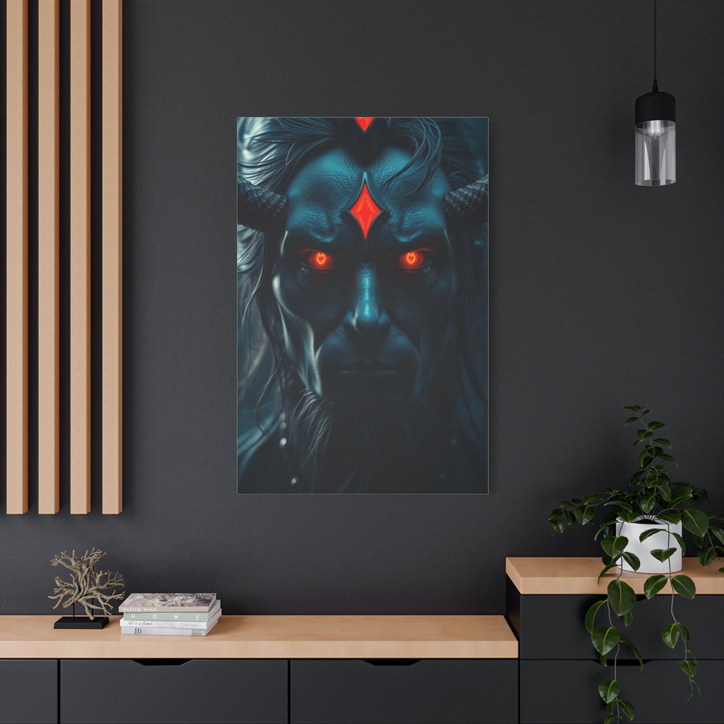 Dusken Mirage Canvas Wall Art & Canvas Print