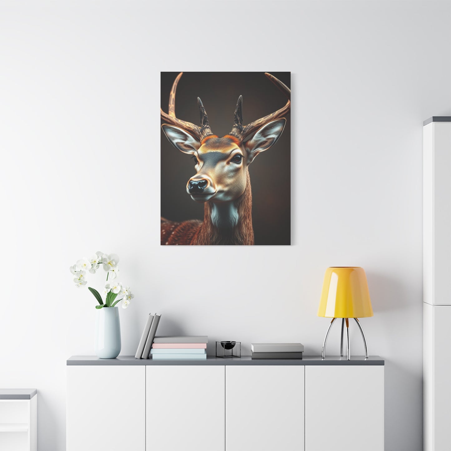 Luminous Buck Composition Wall Art & Canvas Print