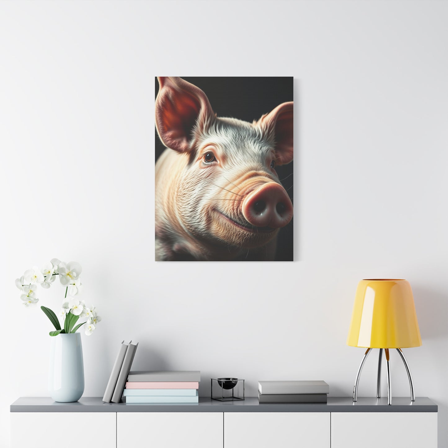 Vision Pig Art Art Wall Art & Canvas Print