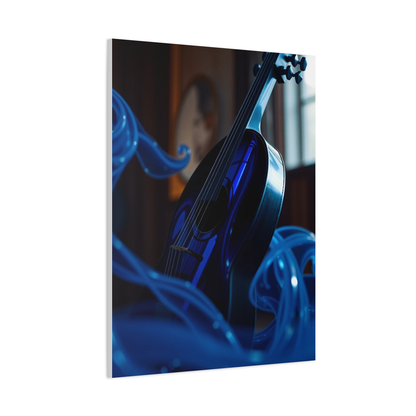 Blue Music Art Refined Canvas Wall Art & Canvas Print