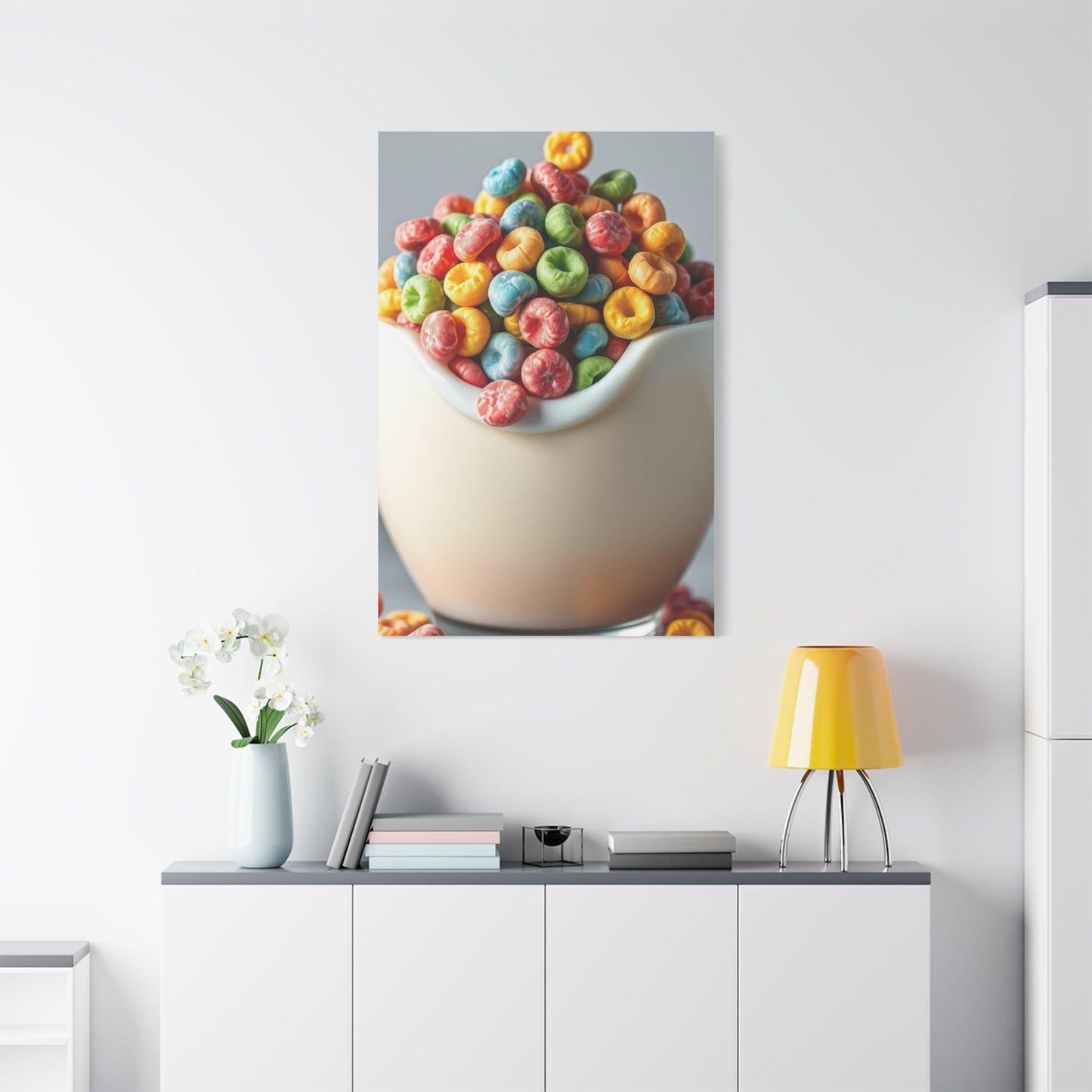 Radiant Breakfast Harmony Art Wall Art & Canvas Print