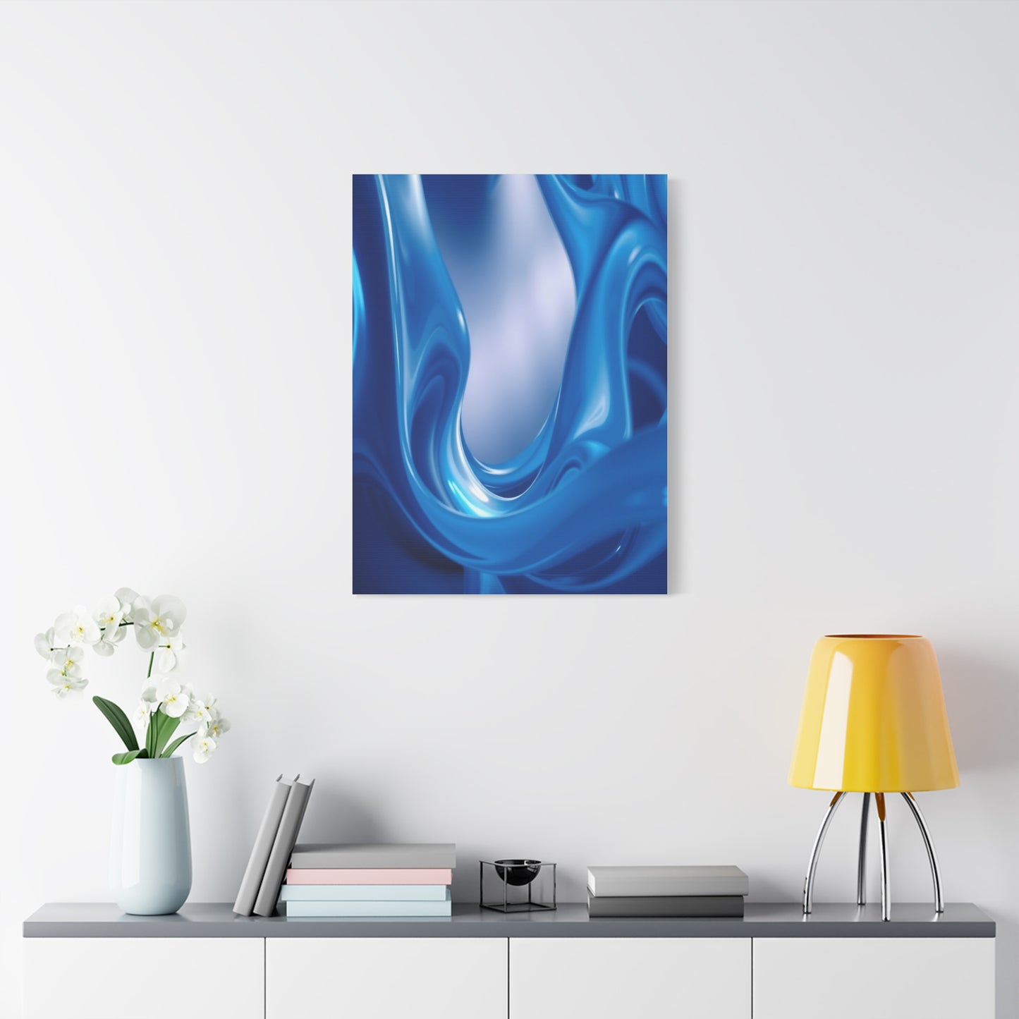 Blue Music Art Luxury Canvas Wall Art & Canvas Print