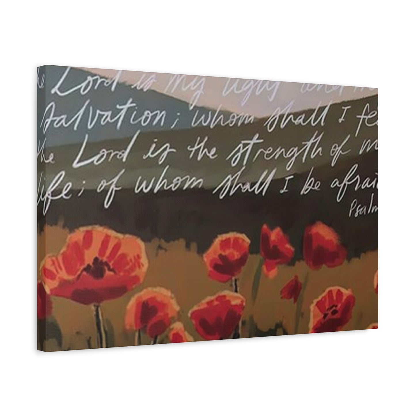 Flowers and Scripture Wall Art & Canvas Prints