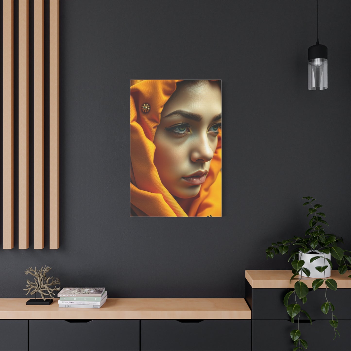 Amber Luminescence Masterpiece Wall Art & Canvas Print