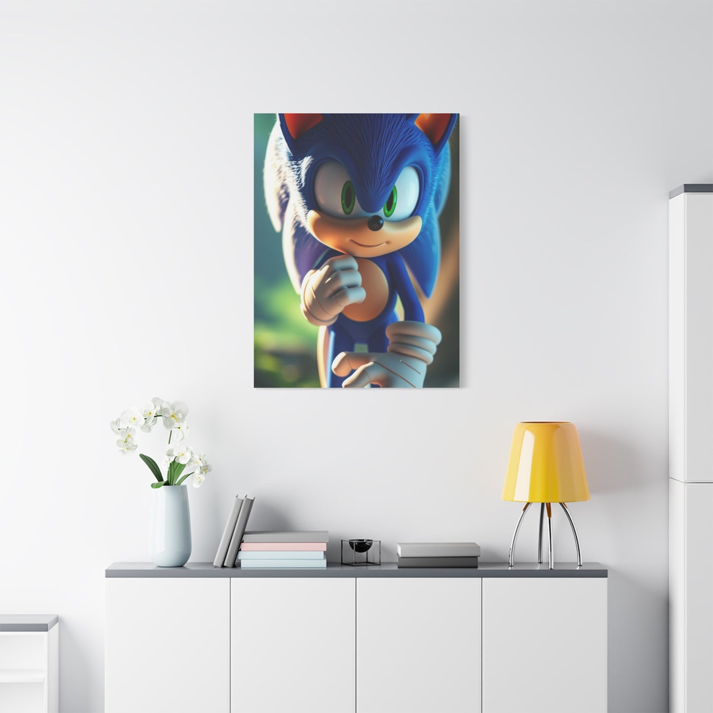 Supreme Sonic the Hedgehog Art Collection Wall Art & Canvas Print