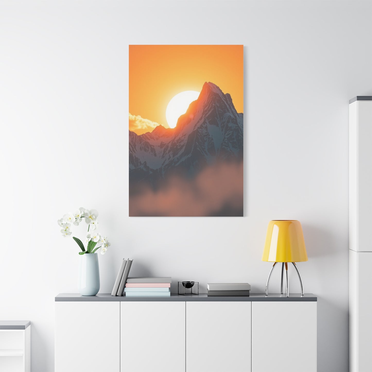 Radiant Summit Masterpiece Wall Art & Canvas Print