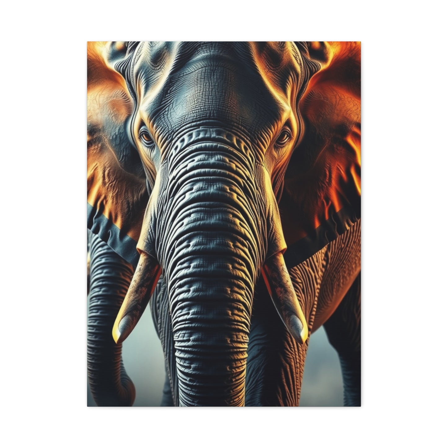 Ivory Monarch Canvas Wall Art & Canvas Print