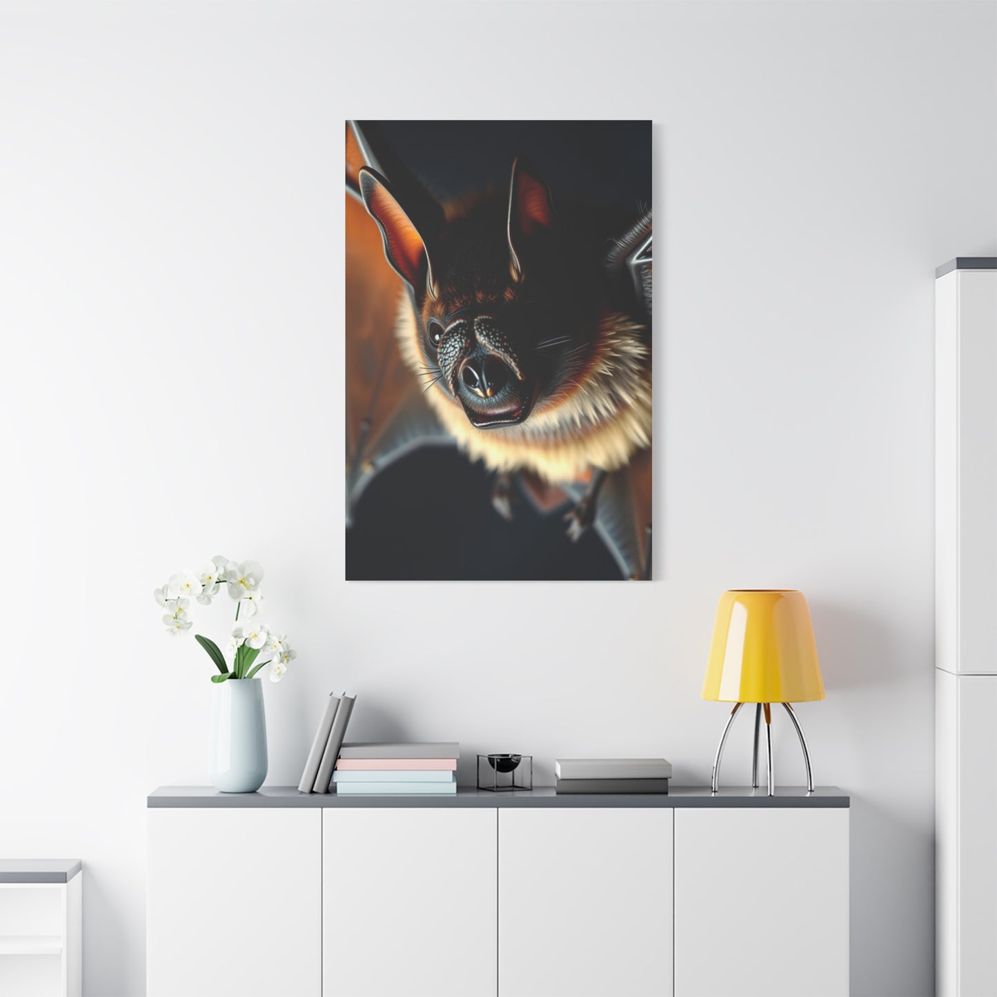 Vision Bat Art Art Wall Art & Canvas Print