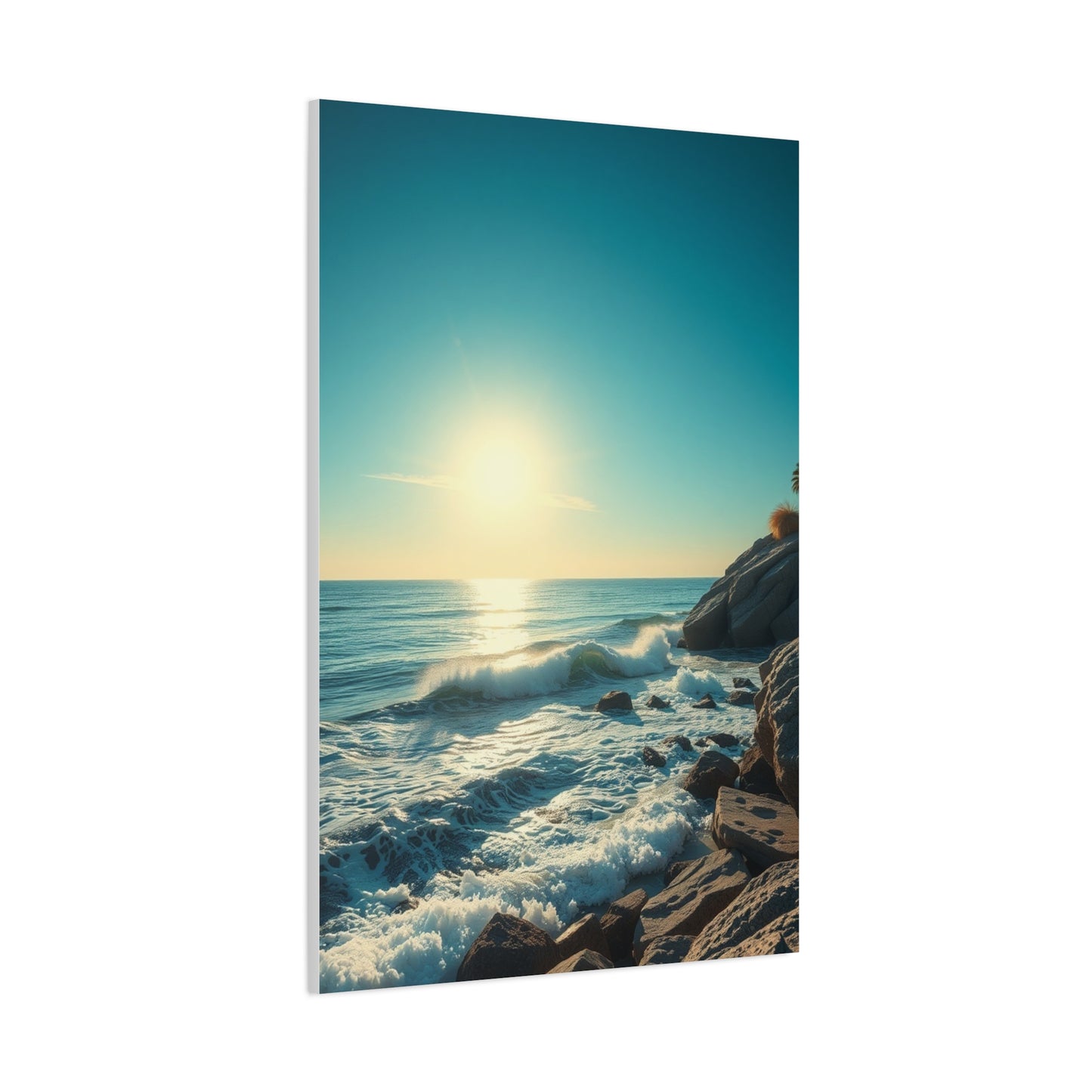 Azure Tides Masterpiece Wall Art & Canvas Print