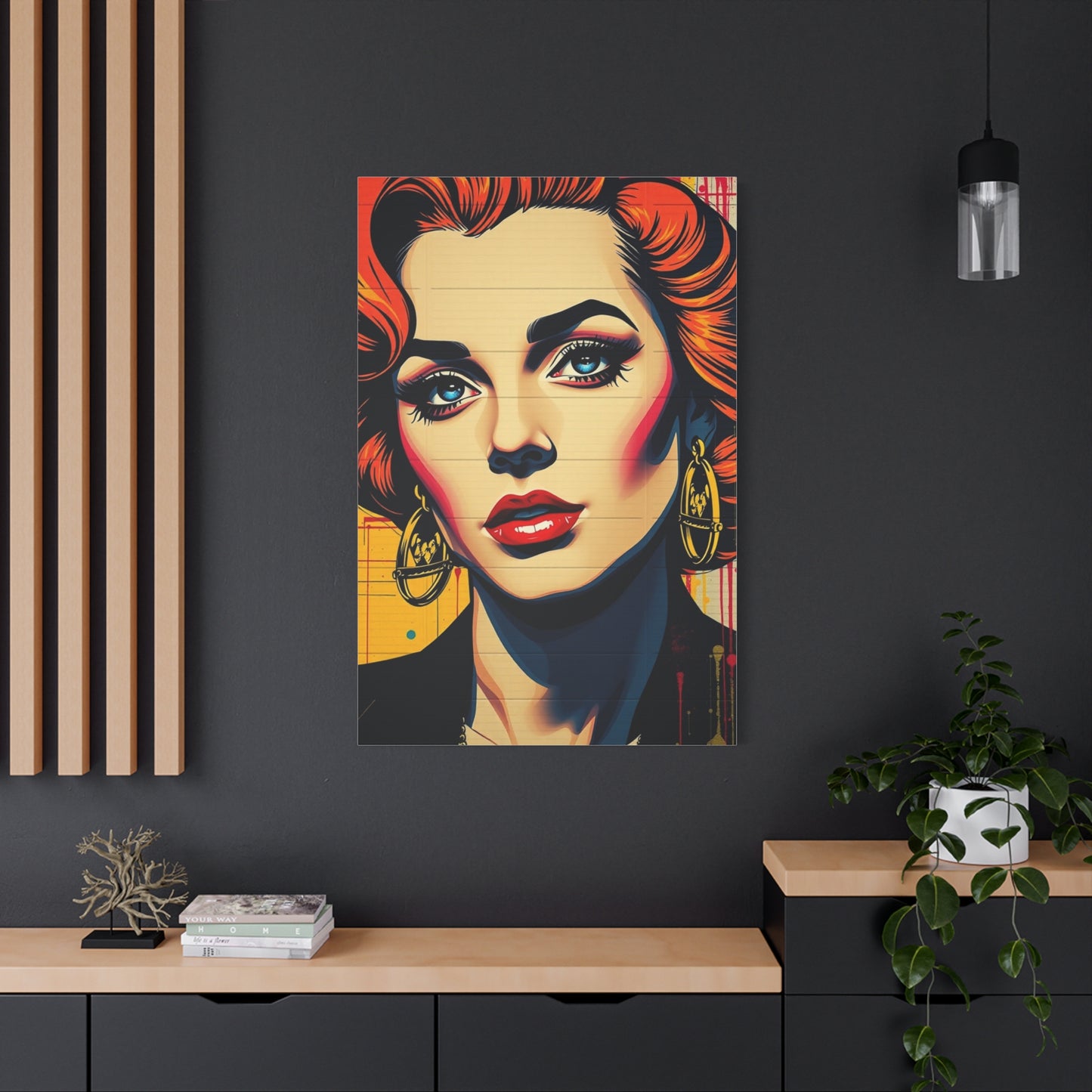 Bold Pop Composition Wall Art & Canvas Print