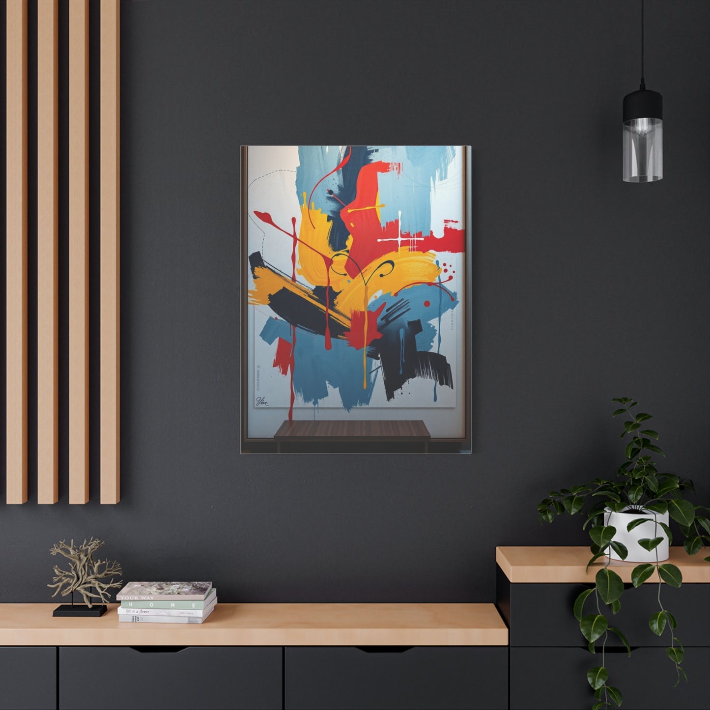 Opulent Expressionism Mural