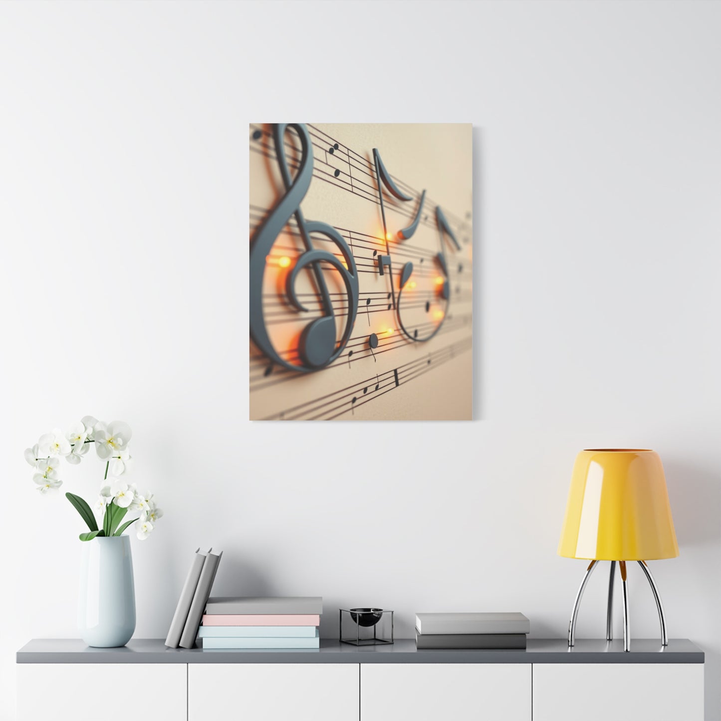 Elite Musical Notes Art Vision Wall Art & Canvas Print