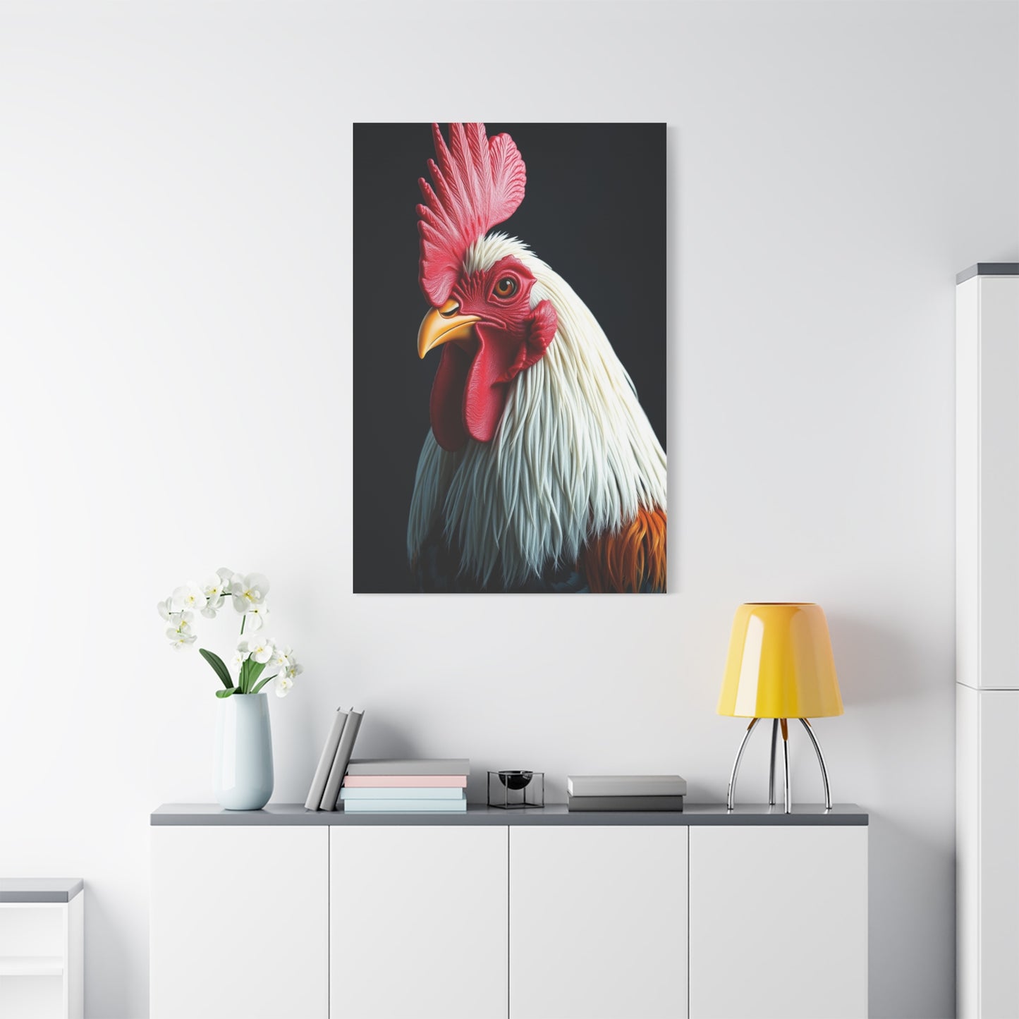 Chicken & Rooster Wall Art Refined Canvas Wall Art & Canvas Print