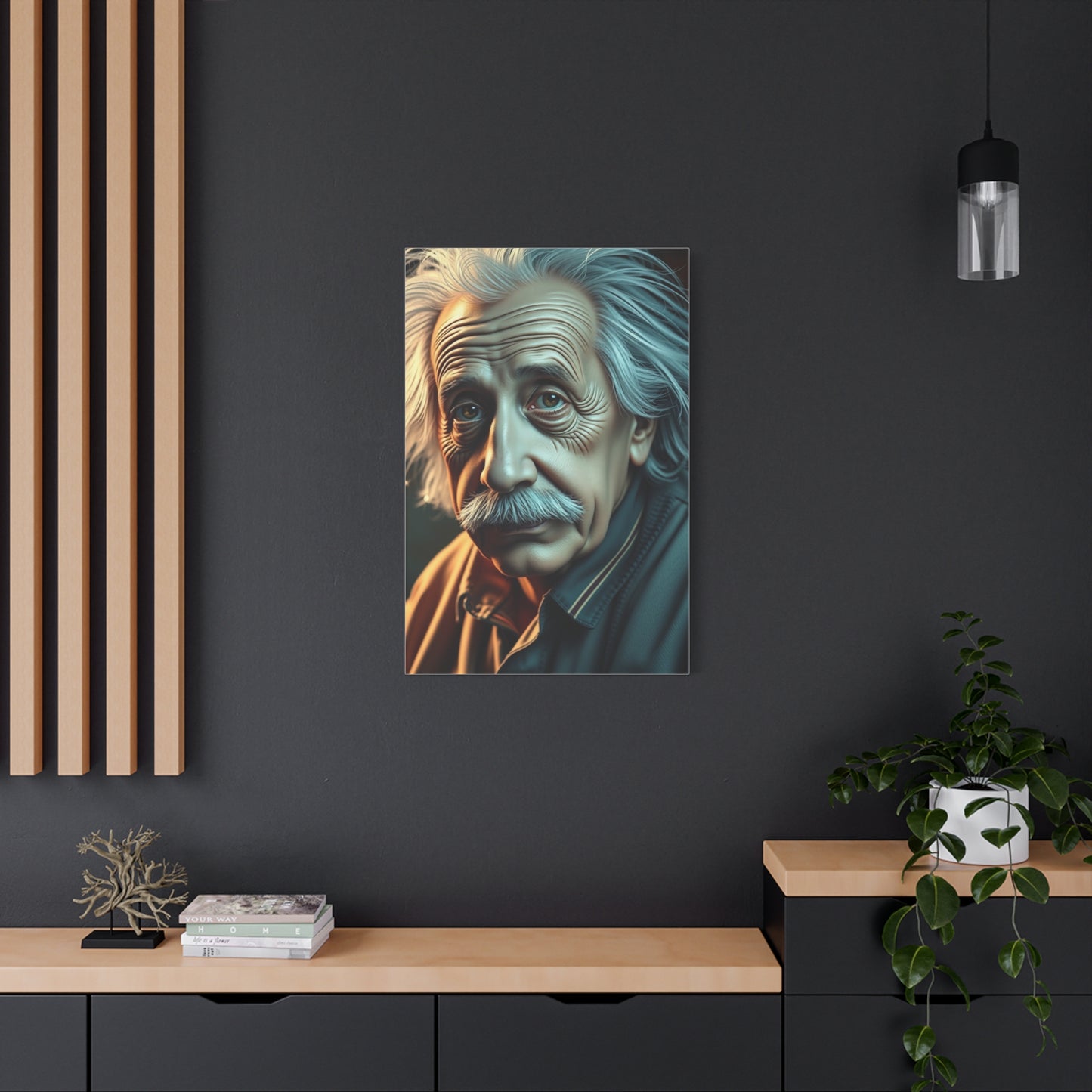 Masterpiece Albert Einstein Art Vision Wall Art & Canvas Print