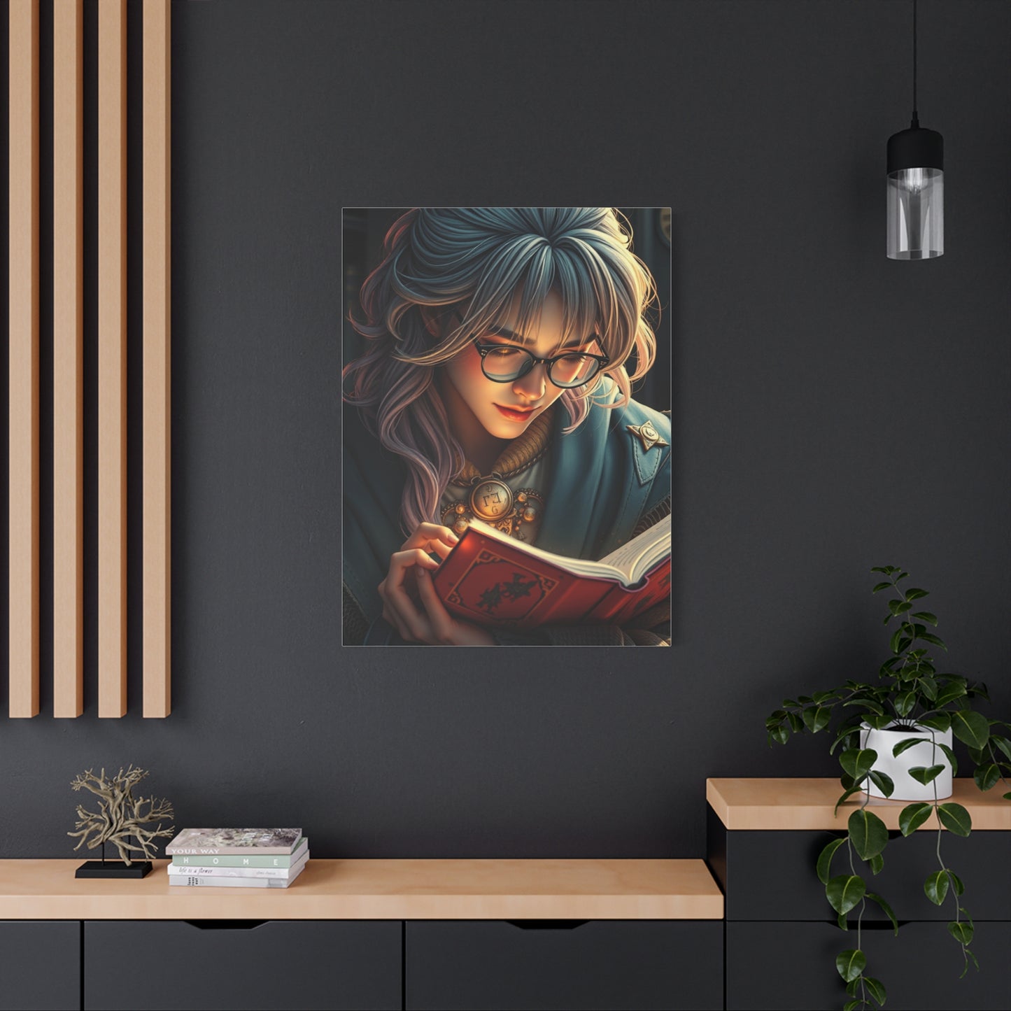 Masterpiece Reading Wall Art Vision Wall Art & Canvas Print