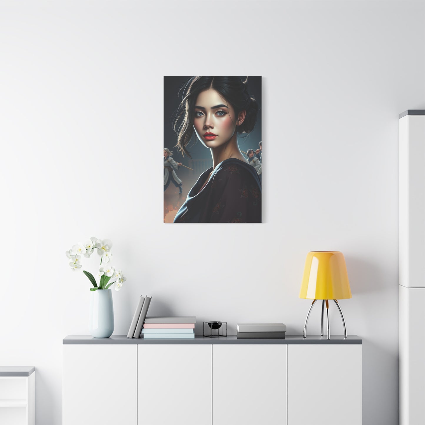 Seraphic Beauty Canvas Wall Art & Canvas Print