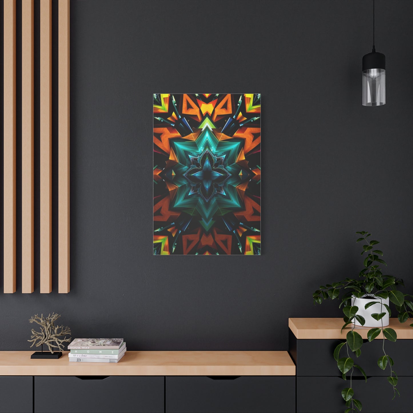 Abstract Geometric Splendor Wall Art & Canvas Print
