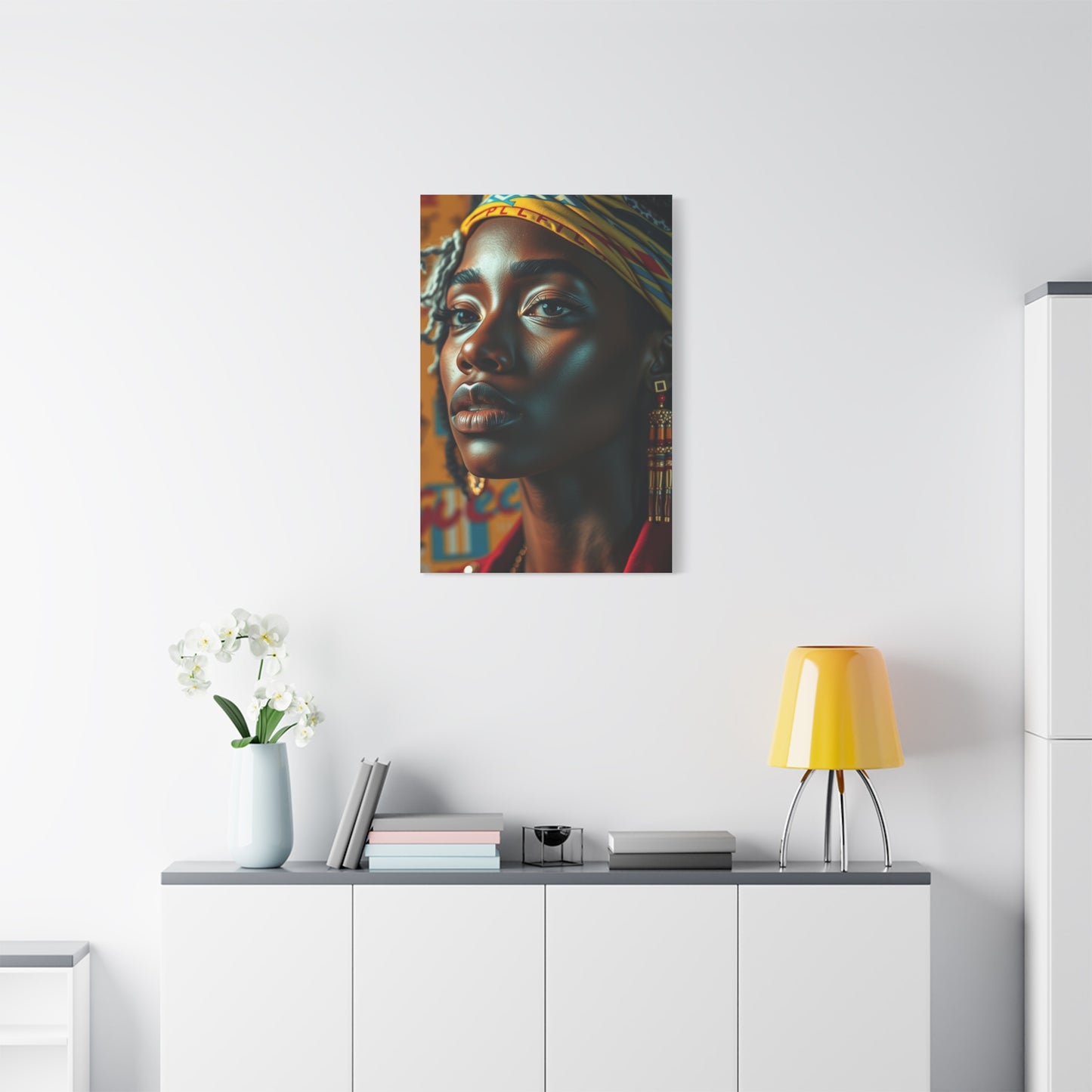 Empress of Basquiats Abstract Realm Wall Art & Canvas Print