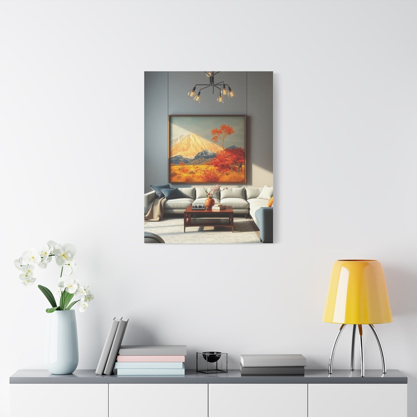 Sophisticated Chamber Canvas Wall Art & Canvas Print