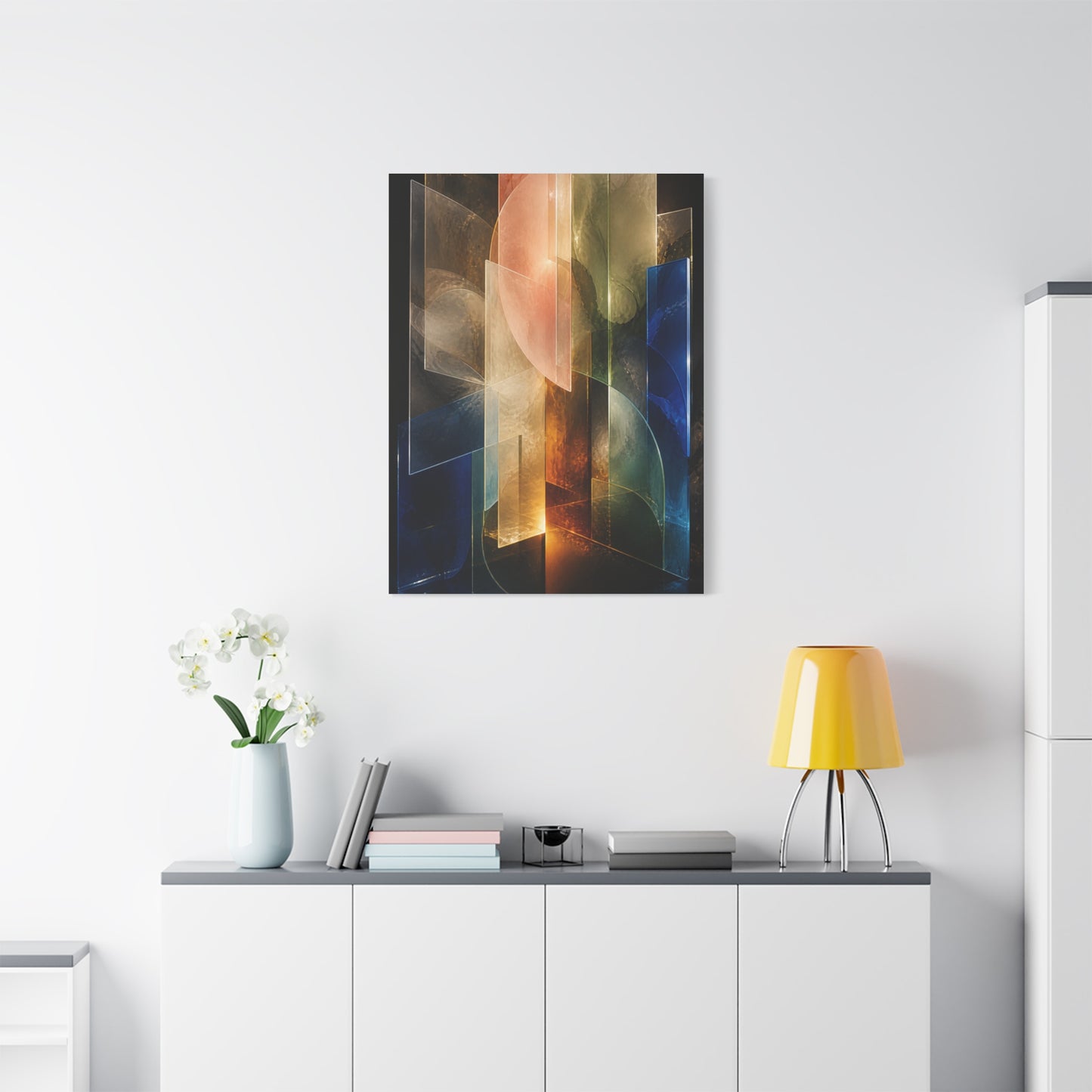 Luminous Acrylic Resin Abstract Wall Art & Canvas Print