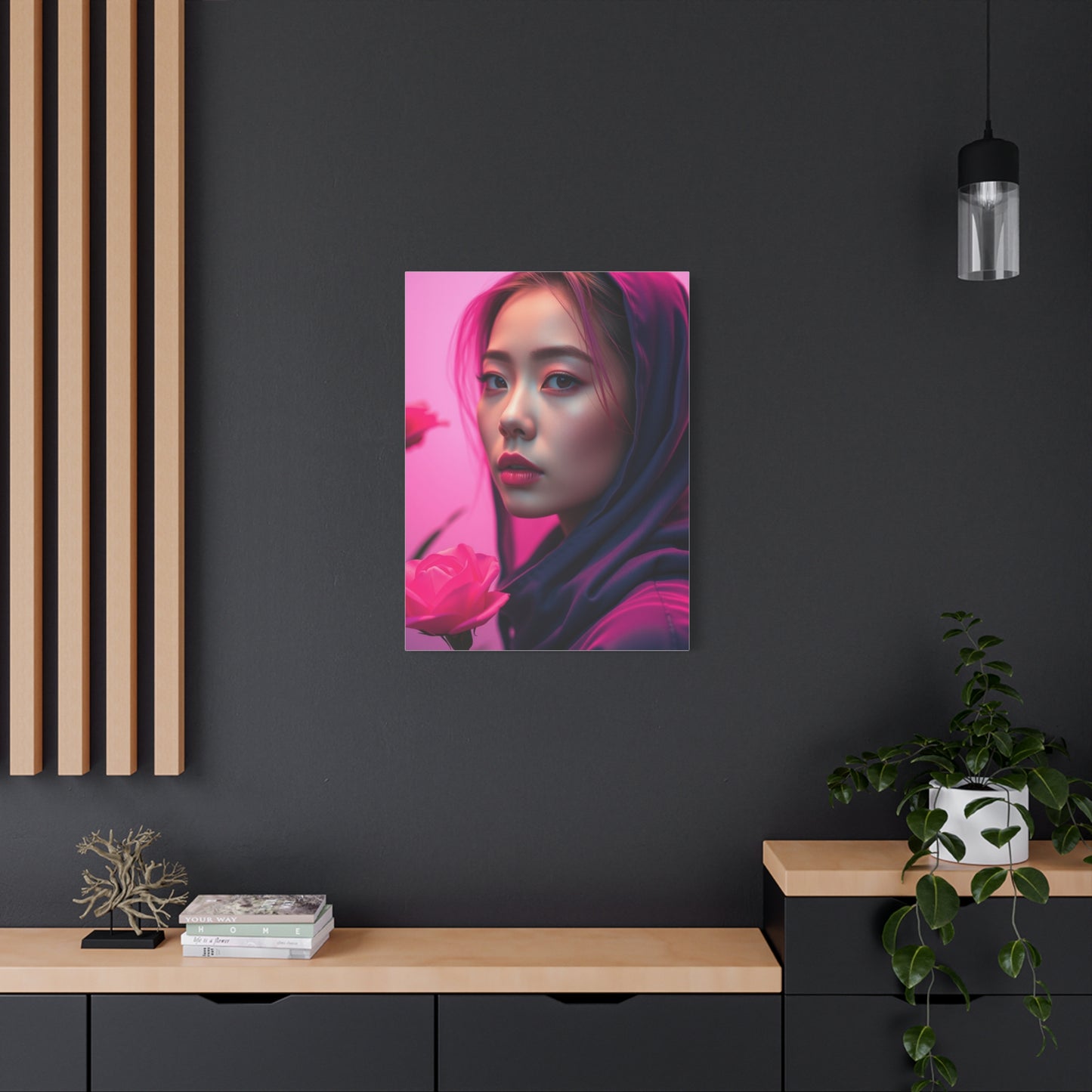 Rosé Reverie Canvas Masterpiece Wall Art & Canvas Print