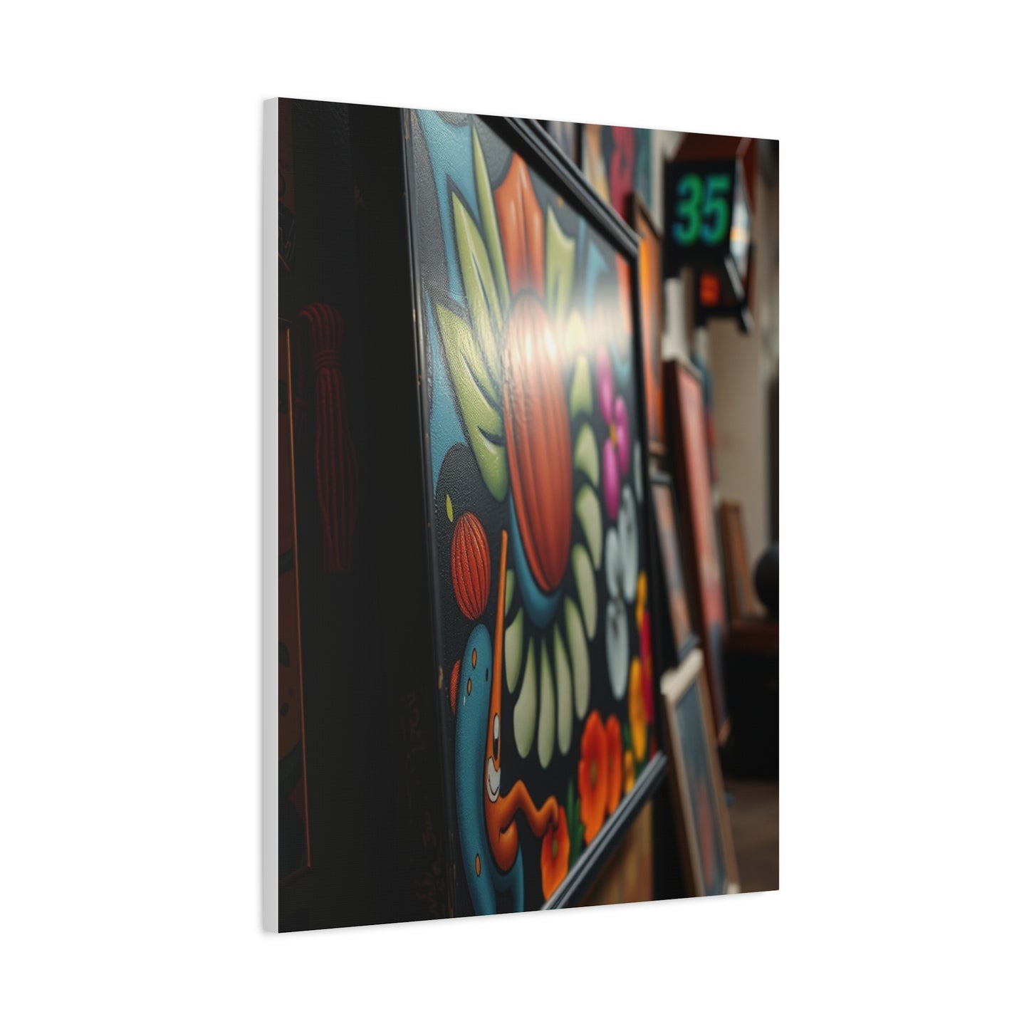 Chic Abstraction Showcase Wall Art & Canvas Print